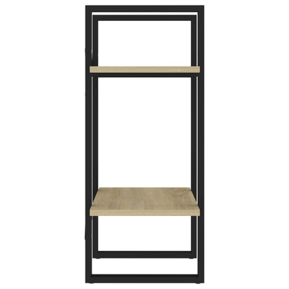 Libreria 2 Ripiani Rovere Sonoma 40x30x70 cm Legno Multistrato | homemem39