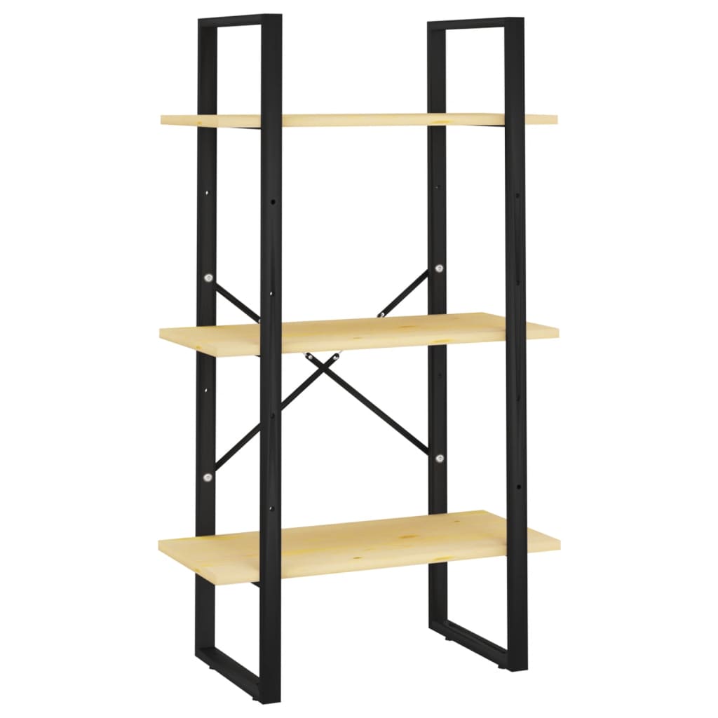 Scaffale Portaoggetti 60x30x105 cm in Legno Massello di Pino | homemem39