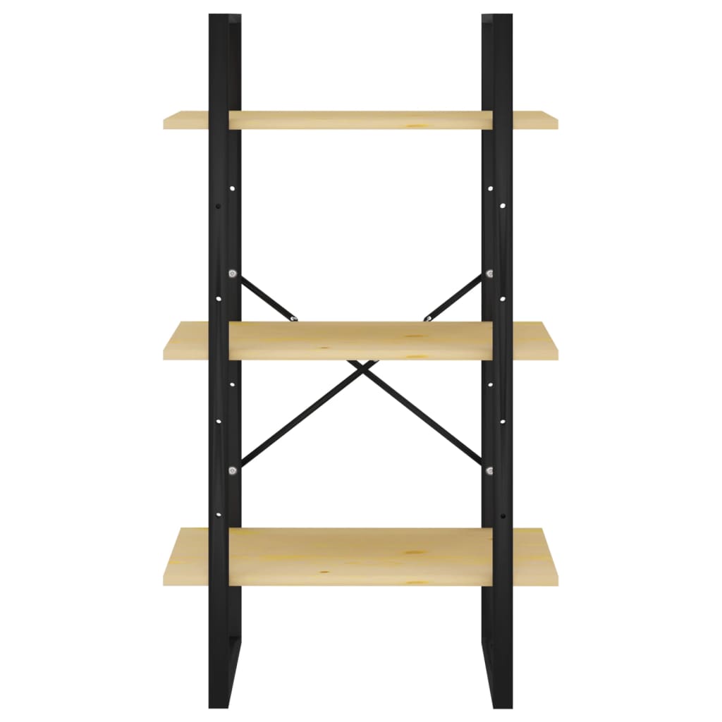 Scaffale Portaoggetti 60x30x105 cm in Legno Massello di Pino | homemem39