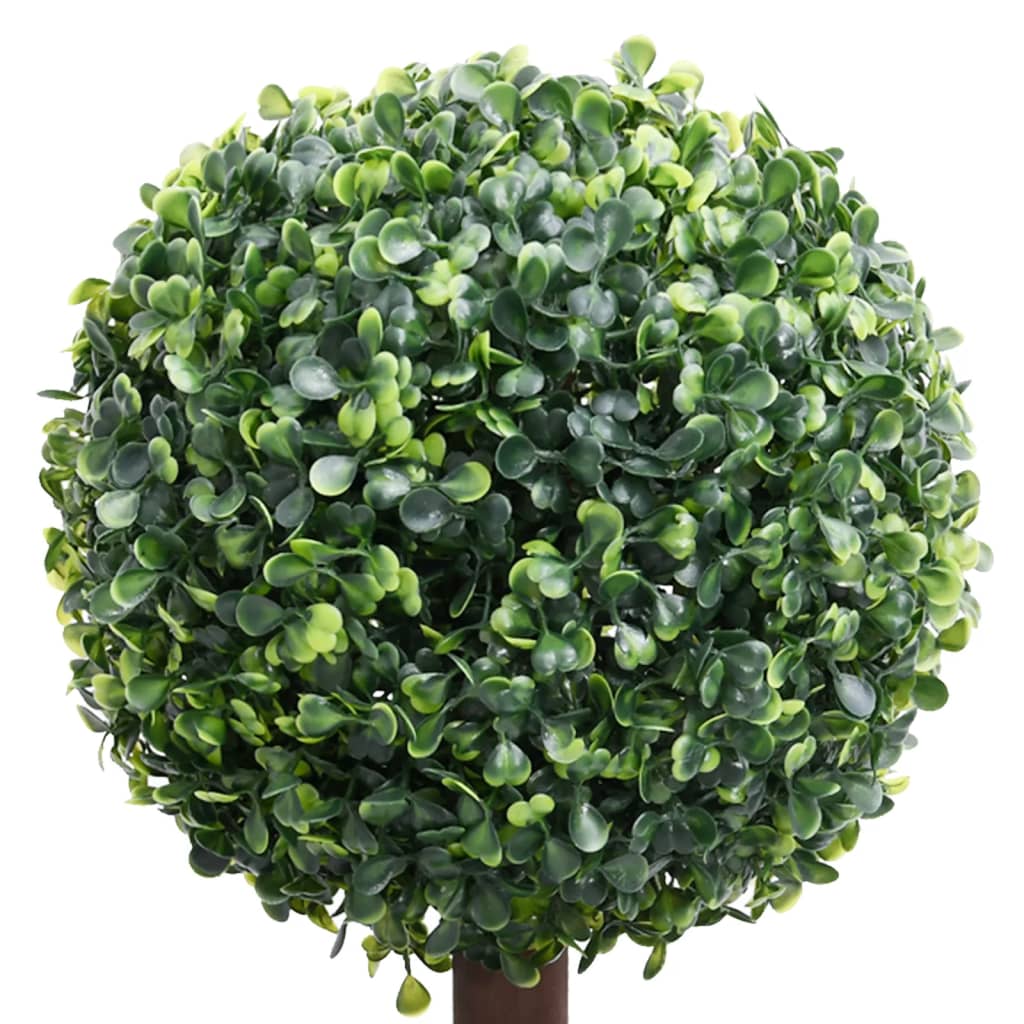 Pianta di Bosso Artificiale a Sfera con Vaso Verde 118 cm | homemem39