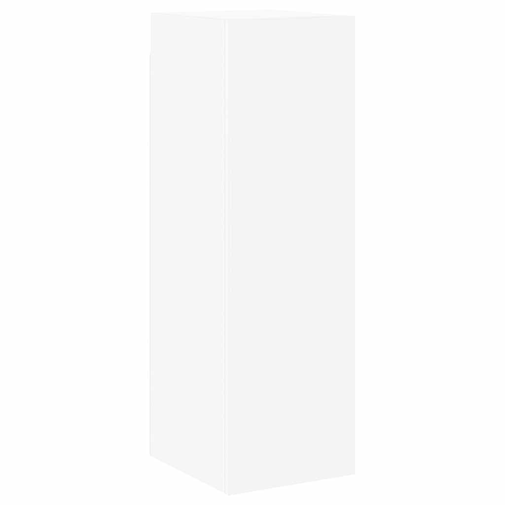 Set Mobili Porta TV 8 pz Bianco in Legno Multistrato