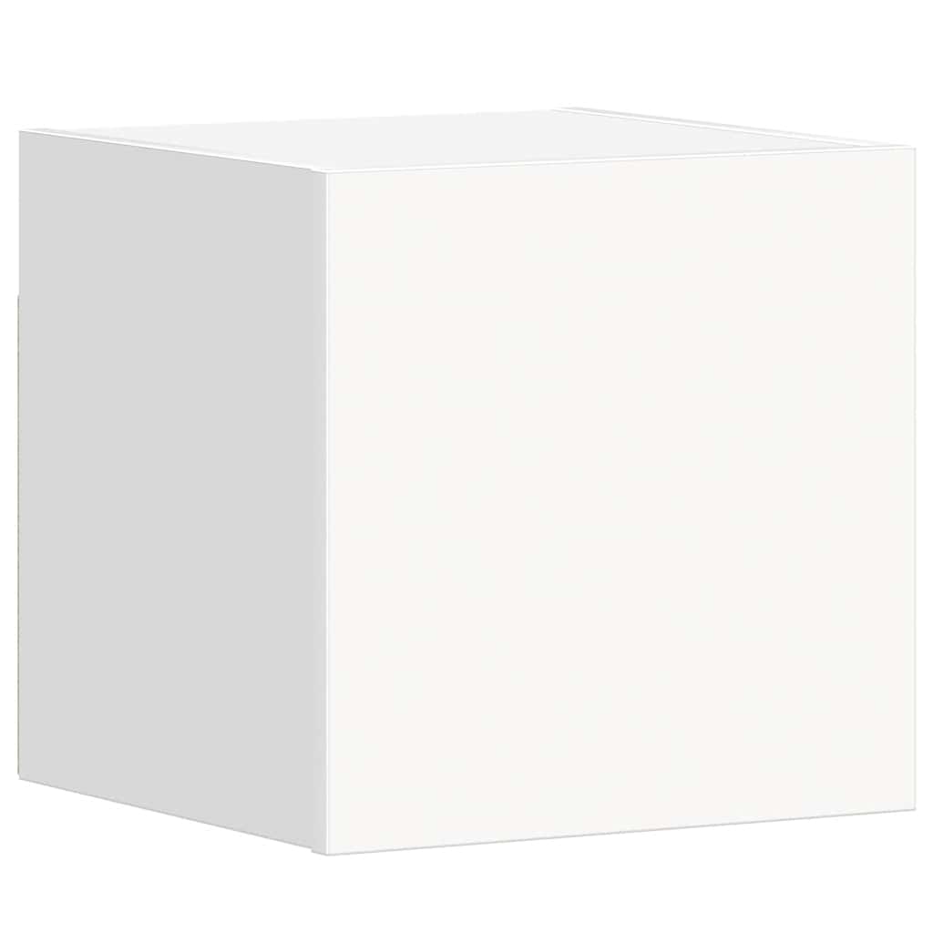 Set di Mobili Porta TV 5 pz Bianco in Legno Multistrato