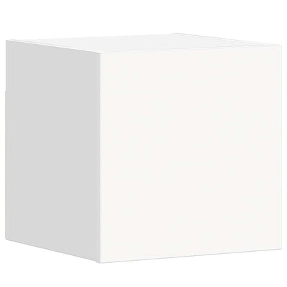 Set di Mobili Porta TV 5 pz Bianco in Legno Multistrato