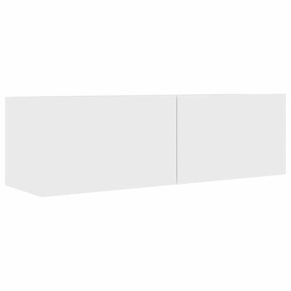 Set Mobili Porta TV 6 pz Bianco in Legno Multistrato
