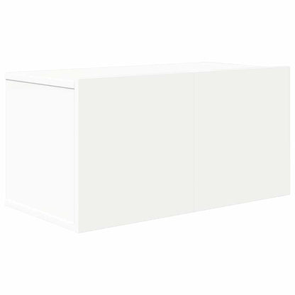 Set Mobili Porta TV 10 pz Bianco in Legno Multistrato