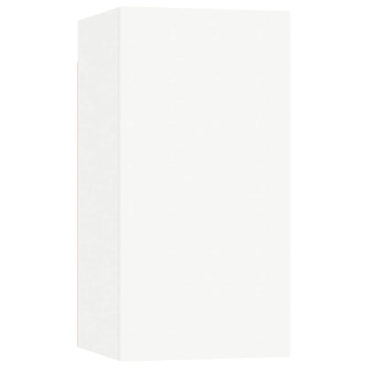 Set di Mobili Porta TV 7 pz Bianco in Legno Multistrato