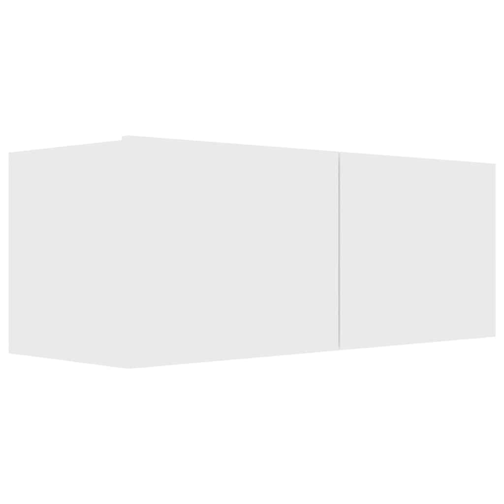 Set Mobili Porta TV 8 pz Bianco in Legno Multistrato | homemem39