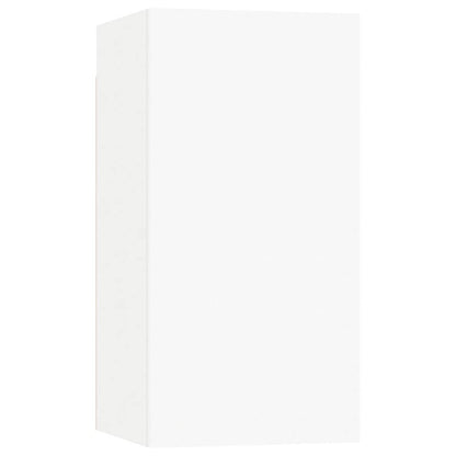 Set di Mobili Porta TV 5 pz Bianco in Legno Multistrato