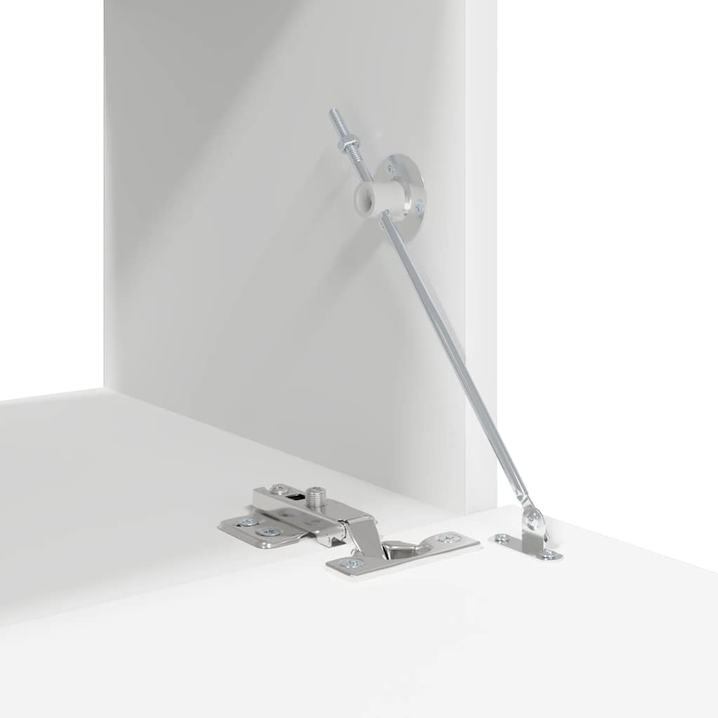 Set Mobili Porta TV 8 pz Bianco in Legno Multistrato | homemem39