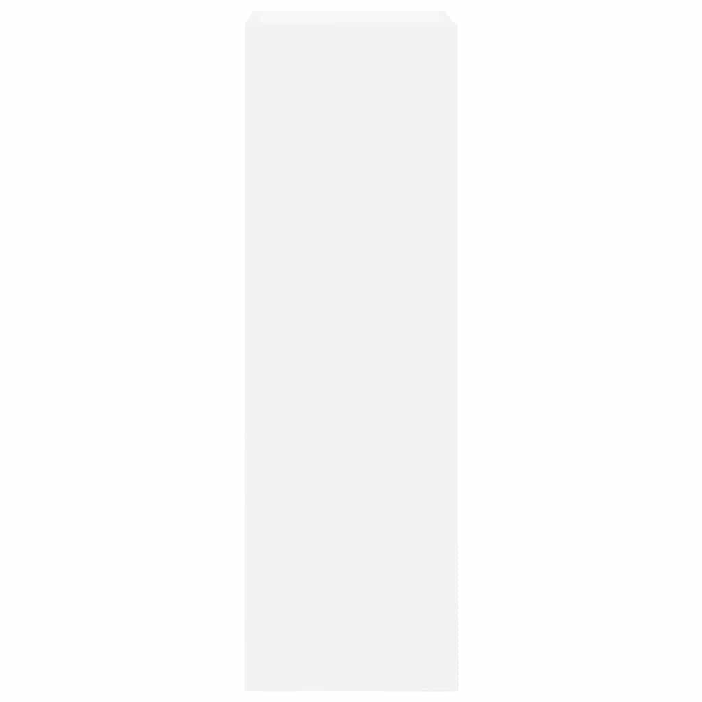 Set Mobili Porta TV 8 pz Bianco in Legno Multistrato