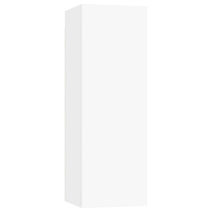 Set Mobili Porta TV 7 pz Bianco in Legno Multistrato | homemem39