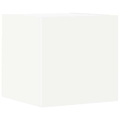 Set Mobili Porta TV 8 pz Bianco in Legno Multistrato