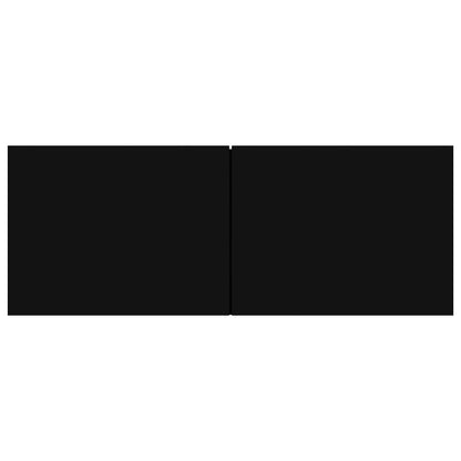 Mobili Porta TV 3 pz Neri in Legno Multistrato - homemem39