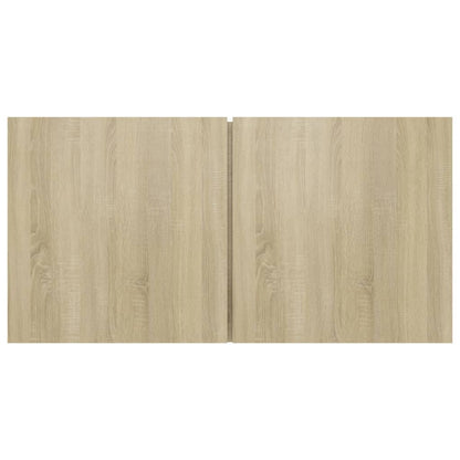 Set di Mobili Porta TV 10 pz Rovere Sonoma in Legno Multistrato