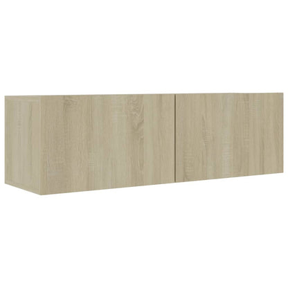 Set di Mobili TV 5 pz Rovere Sonoma in Legno Multistrato