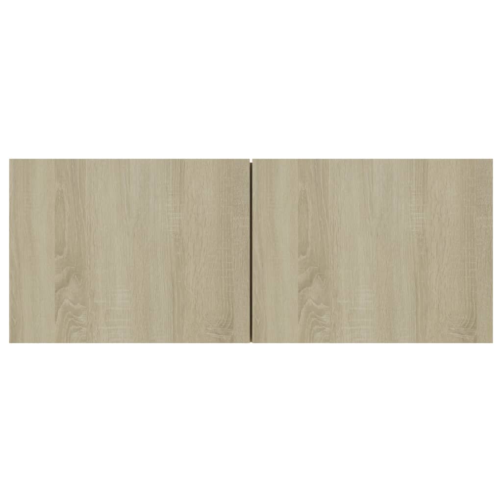 Mobili Porta TV 3 pz Rovere Sonoma in Legno Multistrato - homemem39