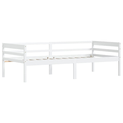 Dormeuse Estraibile senza Materasso Bianca Legno Pino 90x200 cm | homemem39