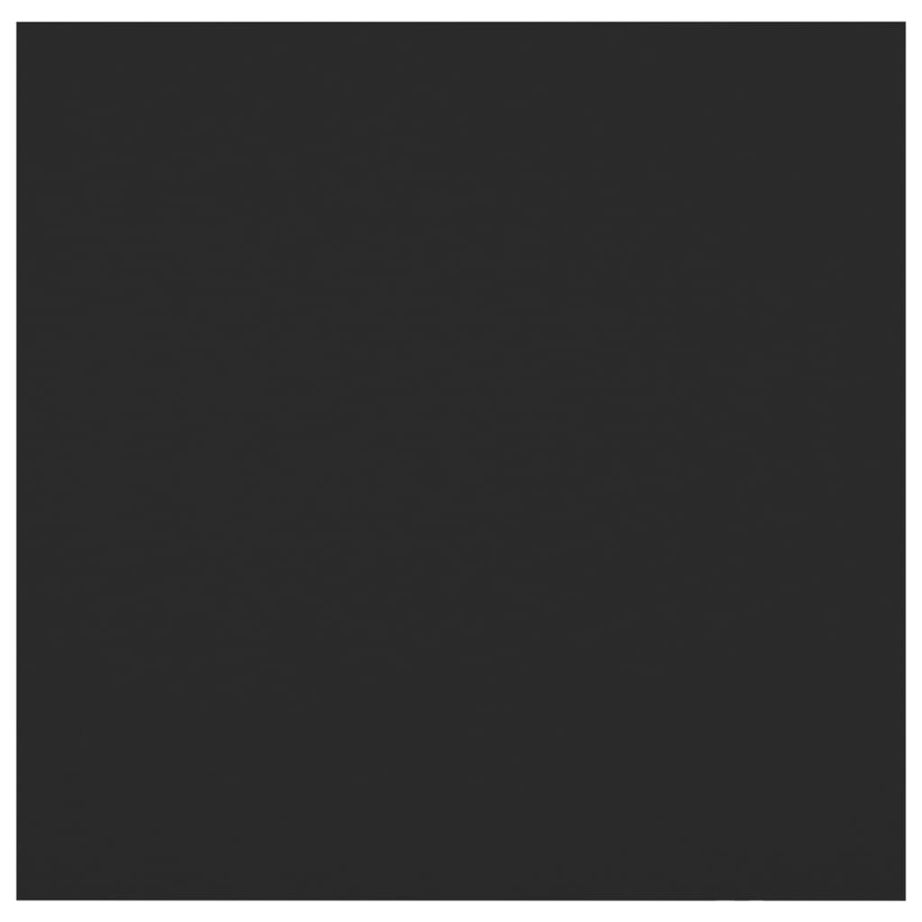 Comodini Neri 2 pz 30,5x30x30 cm in Truciolato - homemem39