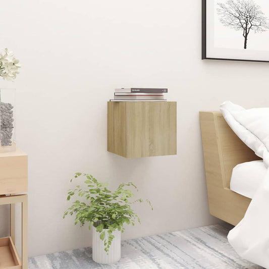 Comodini 2 pz Rovere Sonoma 30,5x30x30 cm in Truciolato - homemem39