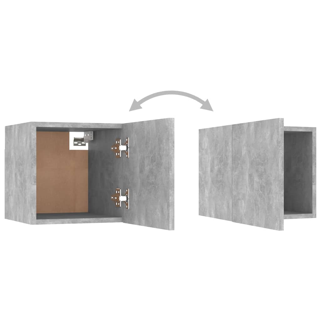 Comodini 2 pz 30,5x30x30 cm in legno multistrato