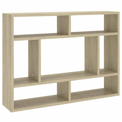 Scaffale a Parete Rovere Sonoma 75x16x55 cm Legno Multistrato | homemem39