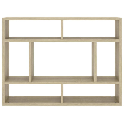 Scaffale a Parete Rovere Sonoma 75x16x55 cm Legno Multistrato