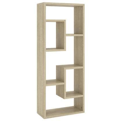 Scaffale a Parete Rovere Sonoma 36x16x90 cm Legno Multistrato | homemem39