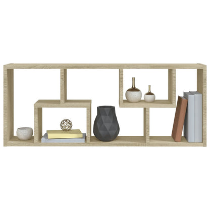 Scaffale a Parete Rovere Sonoma 36x16x90 cm Legno Multistrato | homemem39