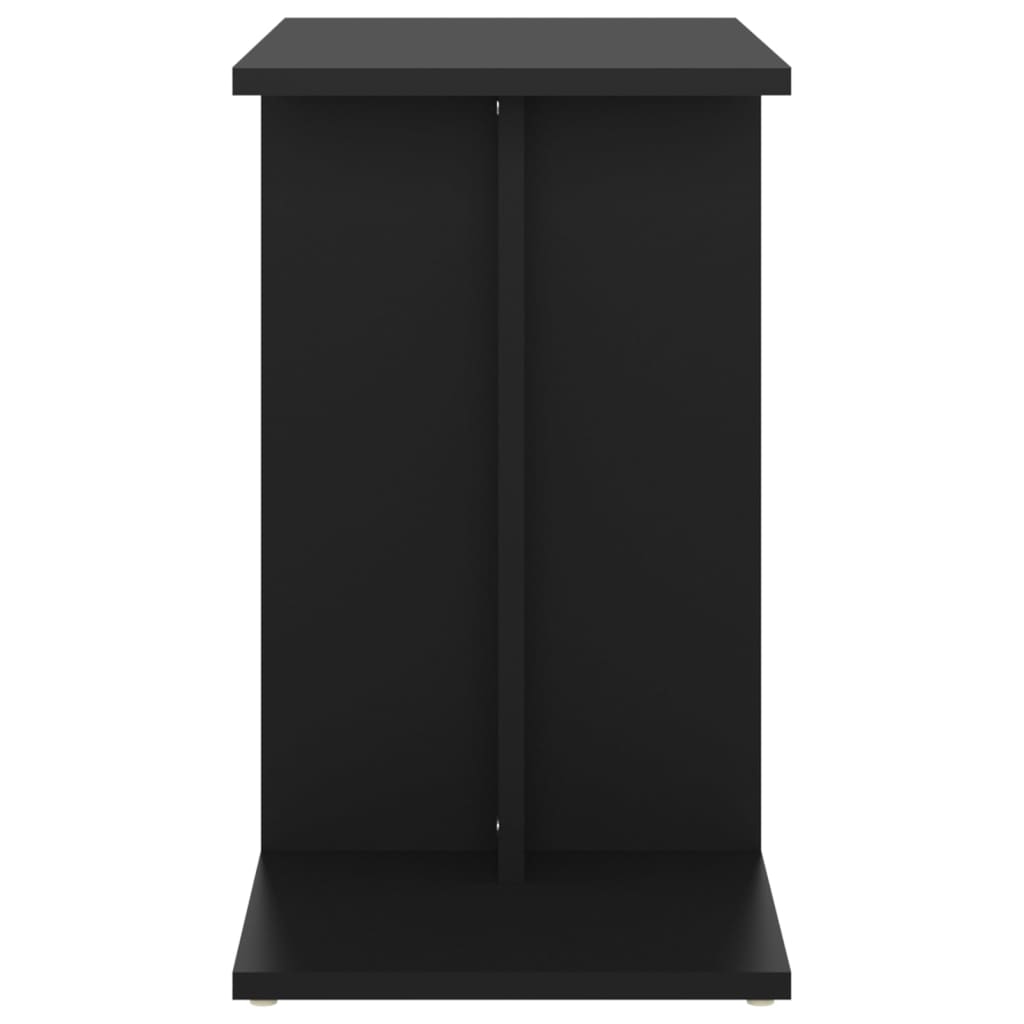 Tavolino Nero 50x30x50 cm in Legno Multistrato - homemem39