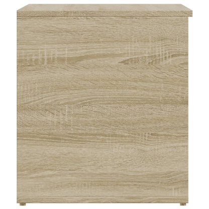 Cassapanca Rovere Sonoma 84x42x46 cm in Legno Ingegnerizzato