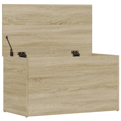 Cassapanca Rovere Sonoma 84x42x46 cm in Legno Ingegnerizzato