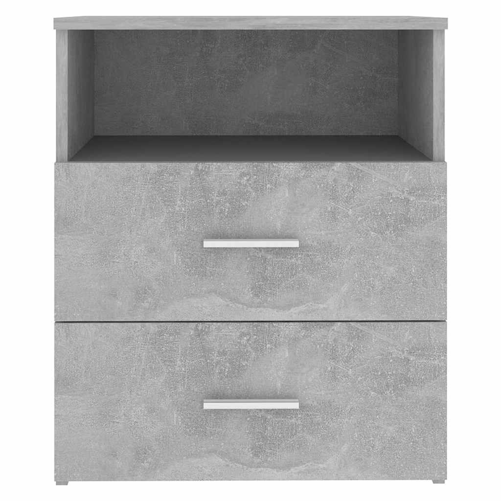 Comodino Grigio Cemento 50x32x60 cm | homemem39