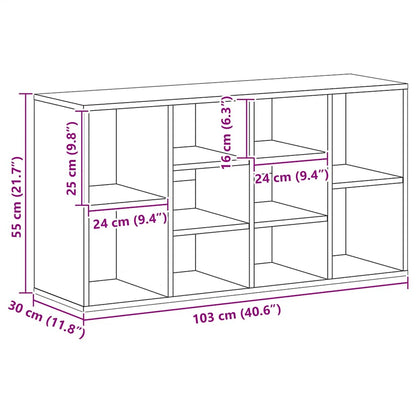Scarpiera con Panchina Nera 103x30x55 cm Legno Multistrato - homemem39