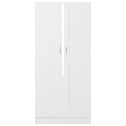 Armadio Bianco 82,5x51,5x180 cm in Legno Multistrato - homemem39