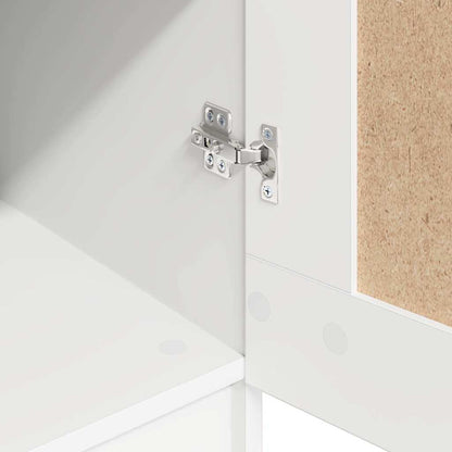 Armadio Bianco 82,5x51,5x180 cm in Legno Multistrato