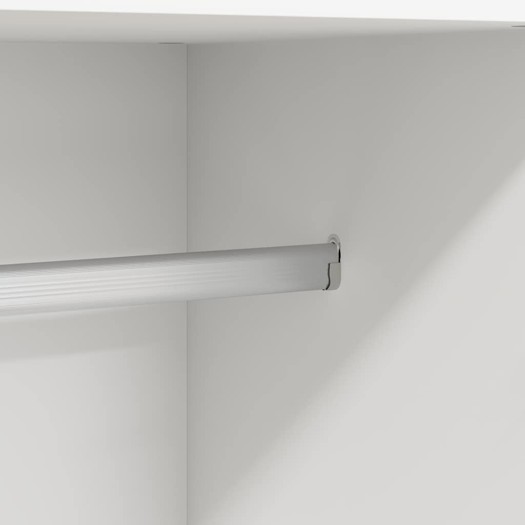Armadio Bianco 82,5x51,5x180 cm in Legno Multistrato