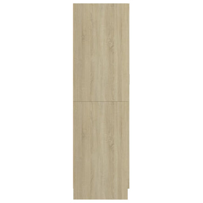 Armadio Rovere Sonoma 82,5x51,5x180 cm in Legno Multistrato - homemem39