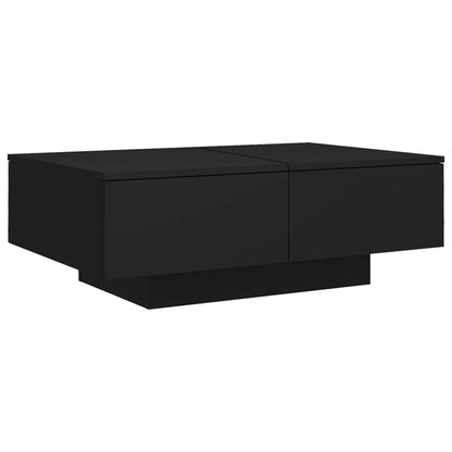 Tavolino da Salotto Nero 90x60x31 cm in Legno Multistrato - homemem39