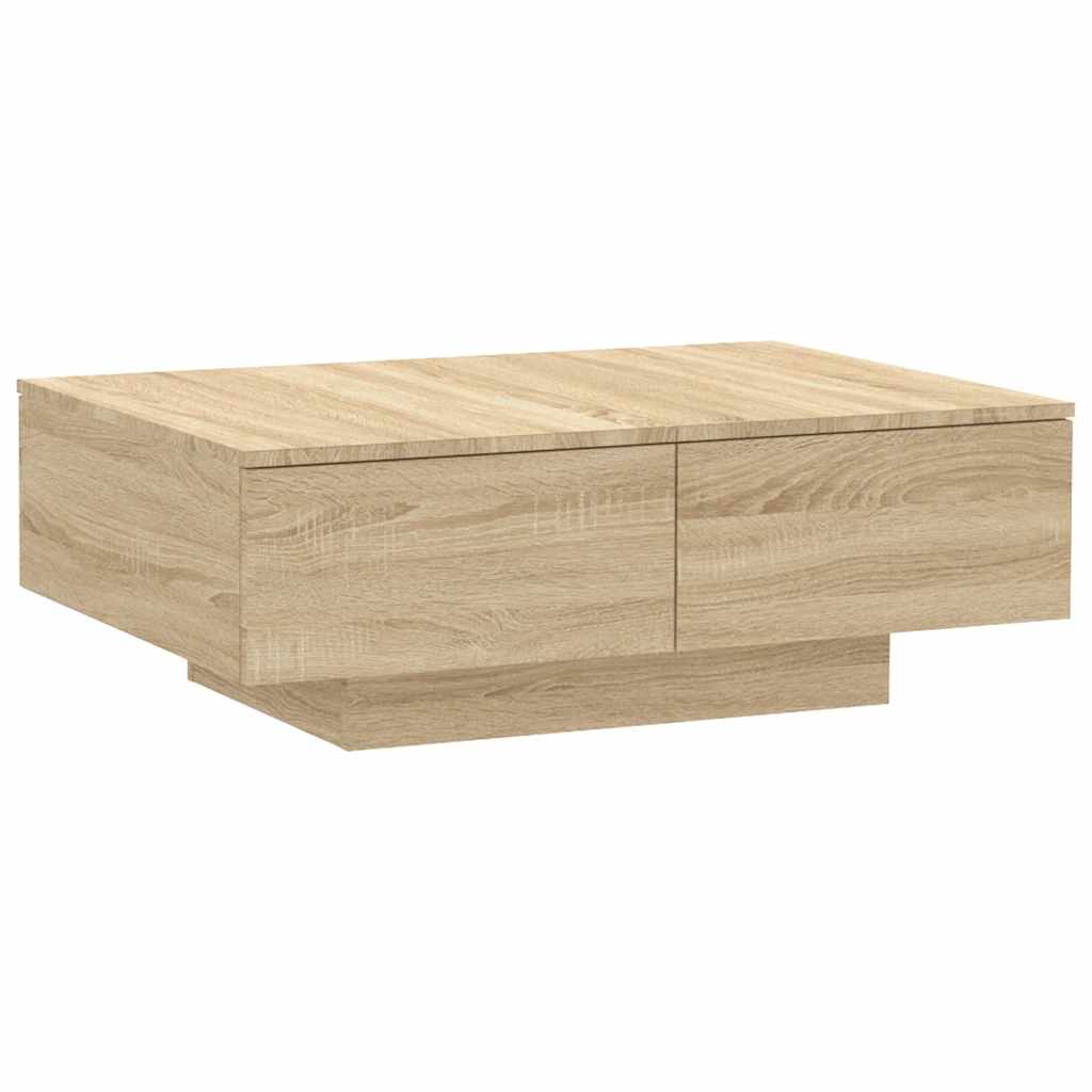 Tavolino da Salotto Rovere Sonoma 90x60x31 cm Legno Multistrato | homemem39