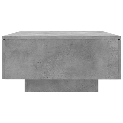 Tavolino da Salotto Grigio Cemento 90x60x31cm Legno Multistrato | homemem39