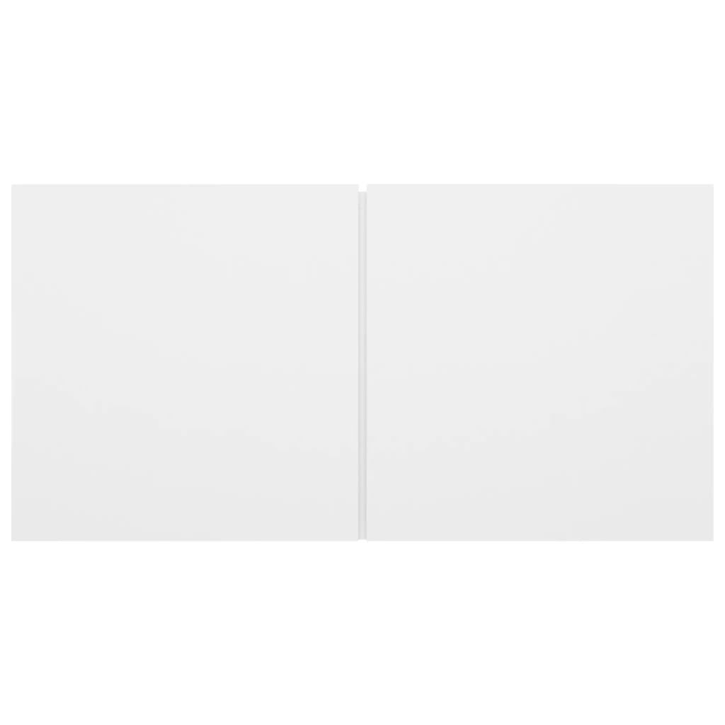 Mobili Porta TV Pensili 3pz Bianchi 60x30x30 cm