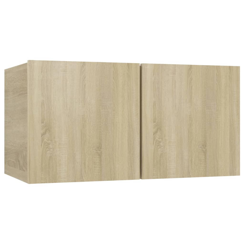 Mobile Porta TV Pensile Rovere Sonoma 60x30x30 cm | homemem39