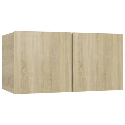 Mobile Porta TV Pensile Rovere Sonoma 60x30x30 cm | homemem39