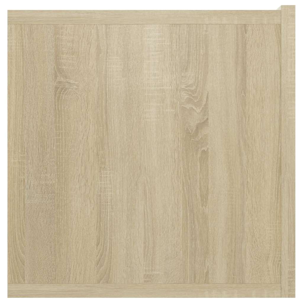 Mobili Porta TV Pensili 2pz Rovere Sonoma 60x30x30 cm