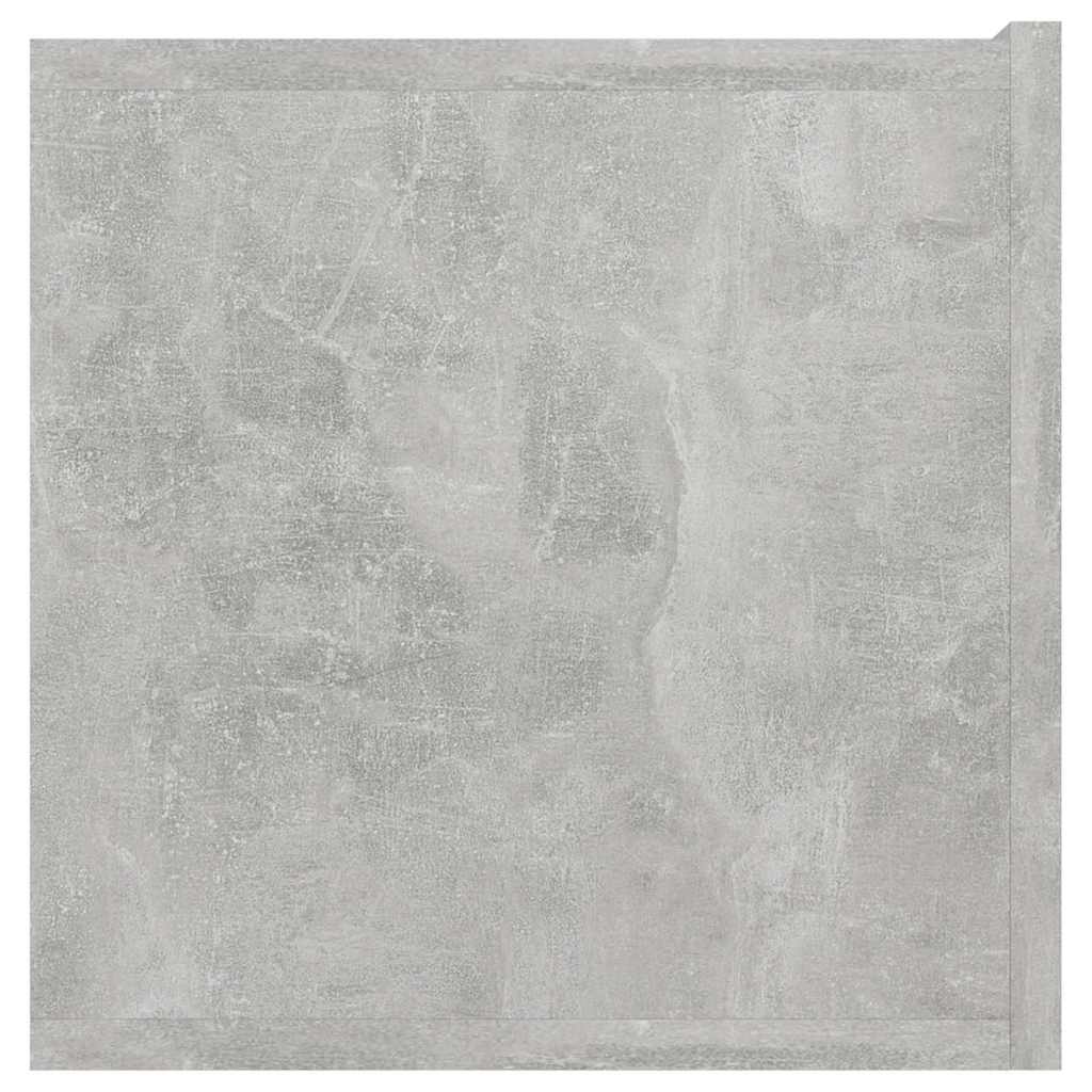 Mobili Porta TV Pensili 2pz Grigio Cemento 60x30x30 cm