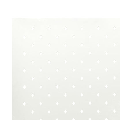 Paravento a 4 Pannelli Bianco 160x180 cm in Acciaio | homemem39