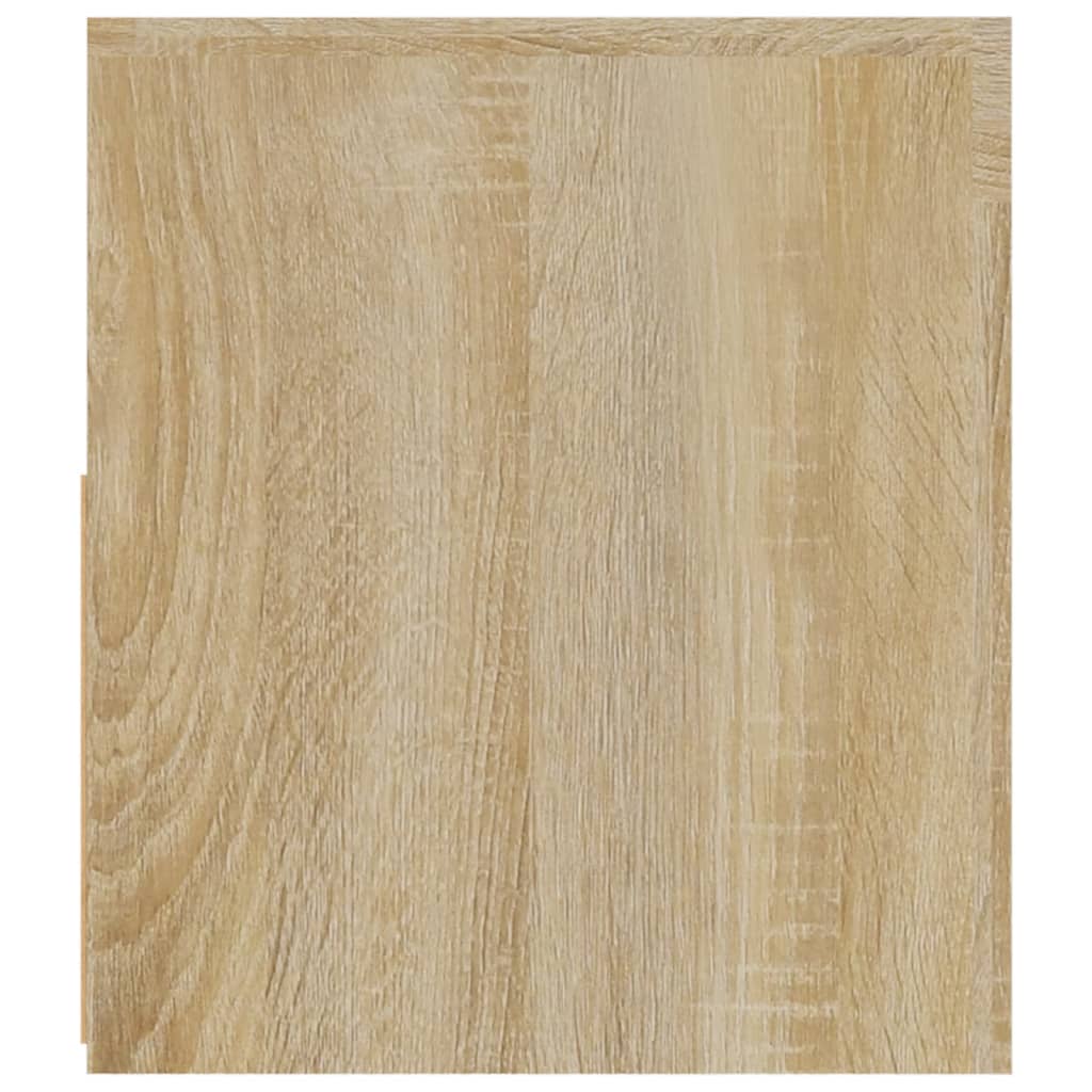 Comodini 2 pz con Luci LED Rovere Sonoma 60x35x40 cm - homemem39