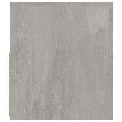 Comodini 2 pz con Luci a LED Grigio Cemento 60x35x40 cm - homemem39