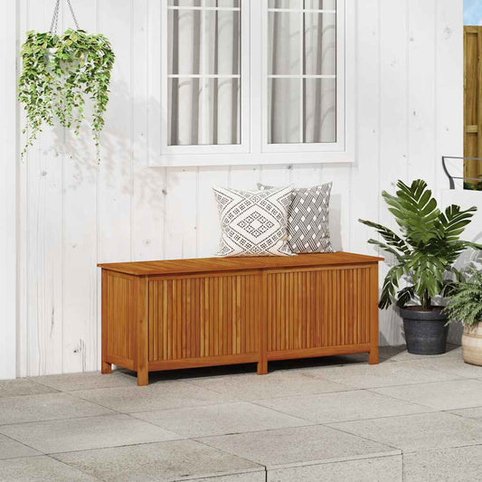 Contenitore da Giardino 150x50x58cm in Legno Massello di Acacia | homemem39