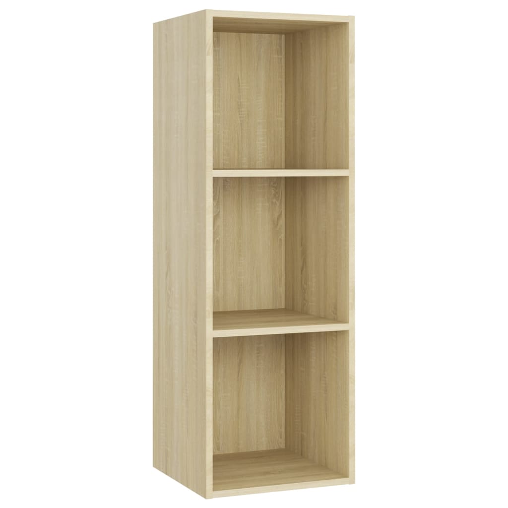 Mobili TV 2 pz Rovere Sonoma 107x35x37 cm in Legno Multistrato - homemem39